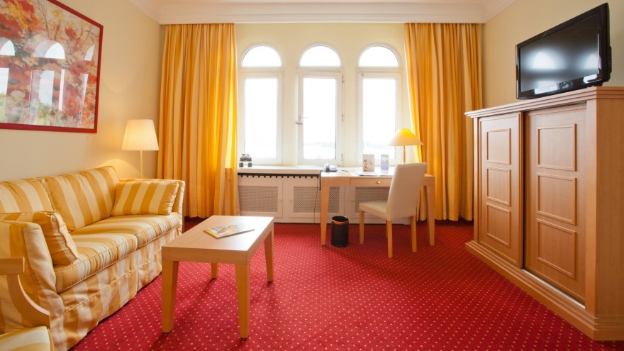 Suite im relexa hotel Bellevue im Stammhaus Suite relexa hotel Bellevue im Stammhaus.